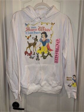 Disney Snow White Multi-Color Graphic Pullover Hoodie